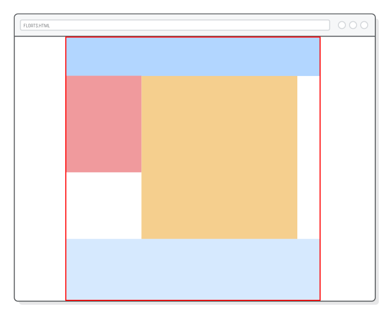 Web page showing footer popping down to bottom of floated elements after being cleared