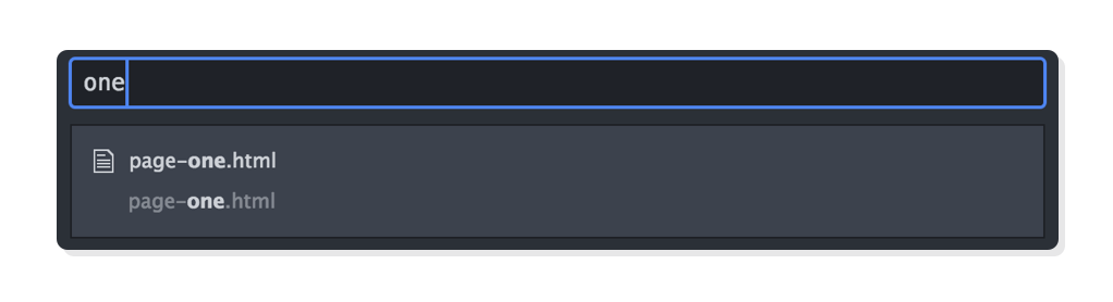 Captura de tela: resultado na barra de pesquisa do Atom